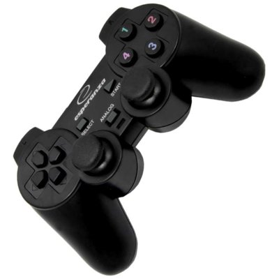 Esperanza Gamepad Esperanza EG106 PC PS2 PS3 kolor czarny) EG106