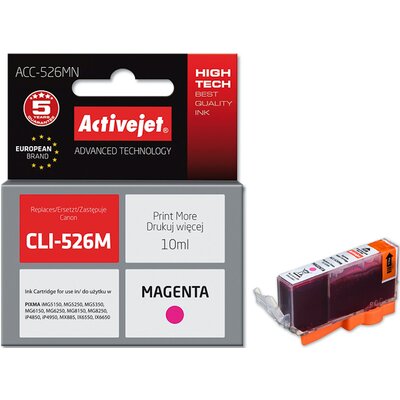 ActiveJet ACC-526M Zamiennik Canon CLI-526M