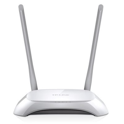 TP-Link TL-WR840N router bezprzewodowy Jedna częstotliwości (2,4 GHz) Fast Ethernet Szary, Biały
