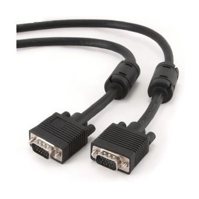 Gembird Przewód VGA Wtyk-Wtyk Ekran Ferryt CC-PPVGA-20 m-B CC-PPVGA-20M-B