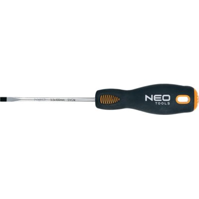 NEO-TOOLS wkrętak płaski, 6,5x38mm, , 04-001