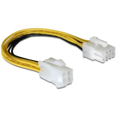 Delock Kabel zasilający 8pin EPS - 4pin ATX/P4 (82405)