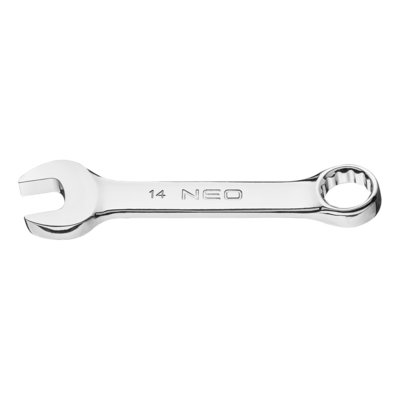 NEO-TOOLS Klucz płasko - oczkowy krótki 14mm 09-766