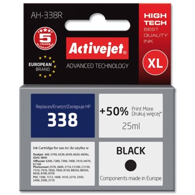 ActiveJet AH-765 Zamiennik HP C8765EE nr 338 AH-765 Zamiennik HP C8765EE nr 338