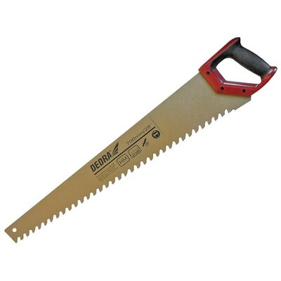 Dedra Piła do gazobetonu 700 mm, 17 zębów HM, telfon, uchwyt ergonomiczny z gumą, 1227