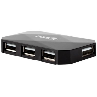 Natec HUB USB 4 LOCUST USB 2.0 BLACK (NHU-0647)