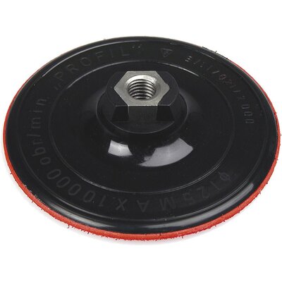 Verto TARCZA ELASTYCZNA Z RZEPEM 125 MM (61H730)