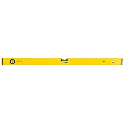 Topex Poziomica aluminiowa typ 500, 80 cm, 2 libelle 29C503