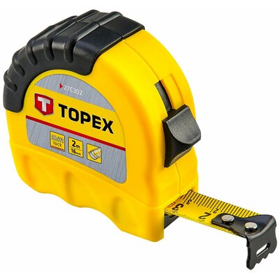 Topex Miara zwijana stalowa 2m x 16mm 27C302