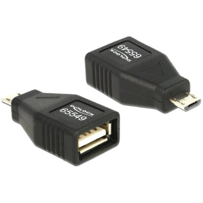 Delock Adapter USB-A 2.0 - micro USB-B (KKDOKPBU0150 [1639131])