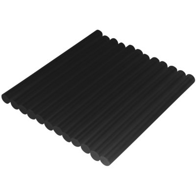TOPEX Wkłady klejowe 42E173 11.2 mm Czarny 12 sztuk) 42E173 42E173