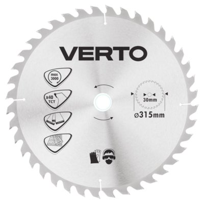 Verto Piła tarczowa 315x30mm 40Z 61H140