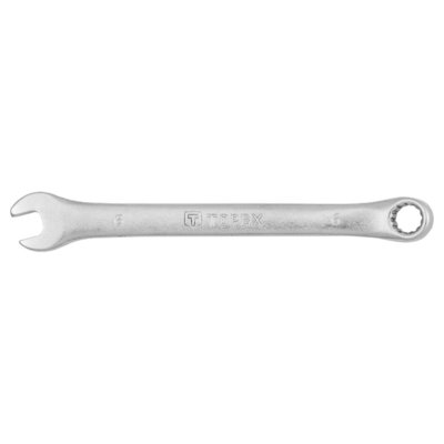 TOPEX grupa Klucz płasko-oczkowy 6mm 100 mm stal CrV eliptyczny 35D701 35D701