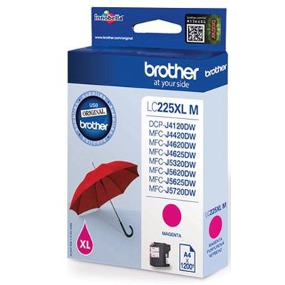 BROTHER BROTHER Tusz LC-225XLM inkoust magenta