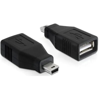 Delock Adapter USB A(F)->USB Mini(M) 65277