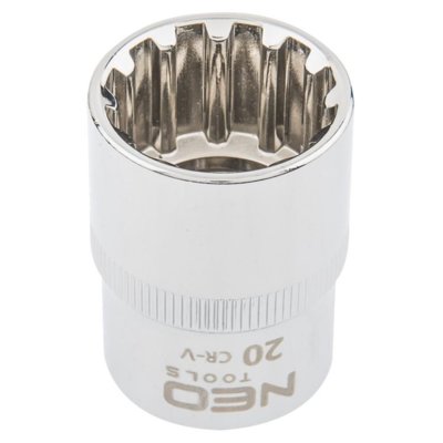 NEO-TOOLS Nasadka Spline 1/2 20 mm