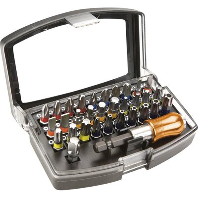 NEO-TOOLS Końcówki wkrętakowe z uchwytem 1/4 cala kpl. 32 sztuk 06-106