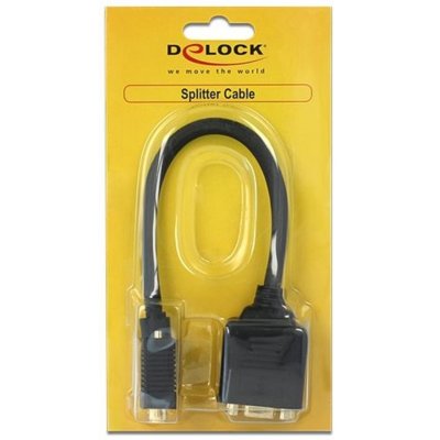 Delock VGA - VGA + 3X CHINCH (GGAOIDX100RSEW)