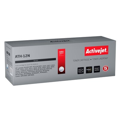 ActiveJet Toner ATH 12N do drukarki Canon,Hewlett Packard zamiennik HP 12A/Canon CRG 703/FX 10 Q2612A czarny (EXPACJTHP0028)