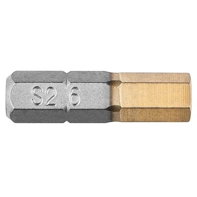 GRAPHITE GRAPHITE Końcówki wkrętakowe GRAPHITE 57H970 HEX6 x 25 mm 2 sztuki) 57H970 57H970