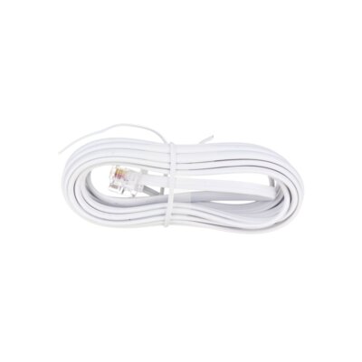 Gembird KABEL TELEFONICZNY Z KOŃCÓWKAMI RJ-11 6P4C 3M 4-ŻYŁY TC6P4C-3M