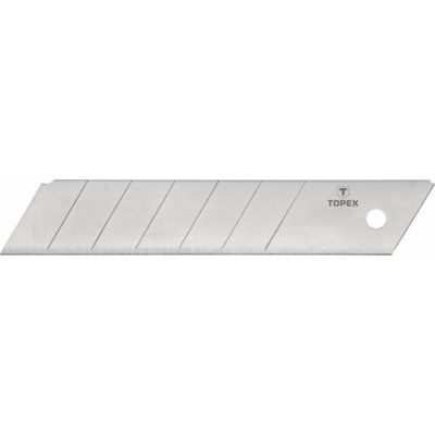 Topex Ostrza łamane 25mm, 5 sztuk, , 17B550