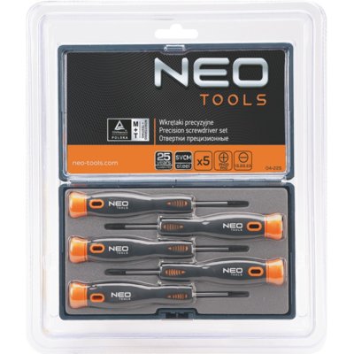 Neo Tools Zestaw wkrętaków 04-225