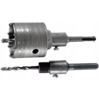 Dedra Wiertło koronkowe DED1506-2 80 mm z uchwytem SDS Plus i HEX