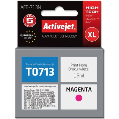 ActiveJet AEB-713 Zamiennik Epson C13T071340 AEB-713 Zamiennik Epson C13T071340
