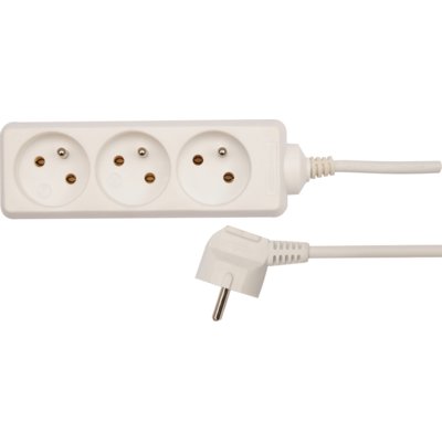 Vorel Przedłużacz elektryczny z uziemieniem 3-gniazda 1,5m 72500