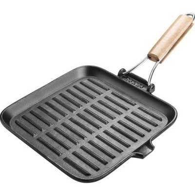 LAMART Patelnia żeliwna 23 cm LT1065