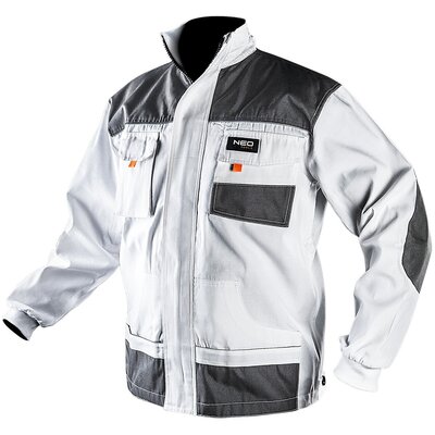 NEO-TOOLS Bluza robocza 81-110-S HD Biały (rozmiar S/48)