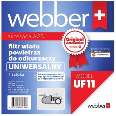 Webber Filtr do odkurzacza WEBBER UF11