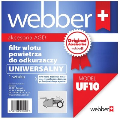 Webber Filtr do odkurzacza WEBBER UF10