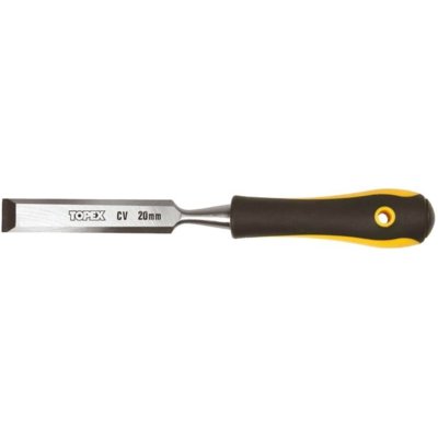 Topex dłuto 20 mm, CrV, dwumateriałowy uchwyt 09A420