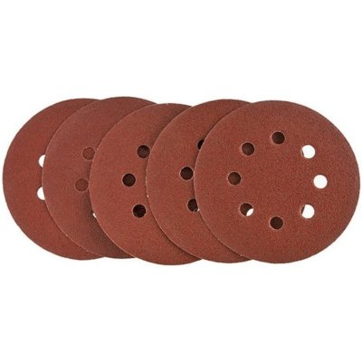 Topex Grupa sp. z o.o. S.K. Krążki ścierne 125 mm K120 z otworami 63H212 /5 szt./