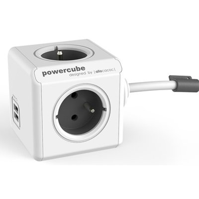 Powercube ORNO-Polska ORNO Przedłużacz Z 4-KROTNYM GNIAZDEM E/FR I 2XUSB 5V/2.1A