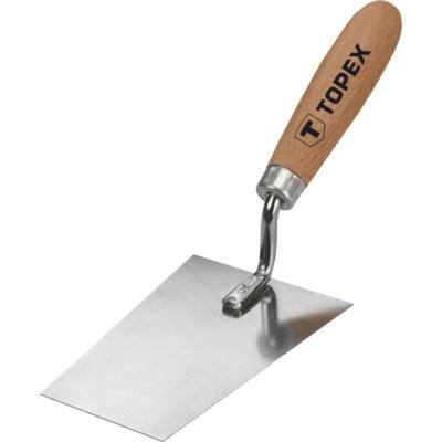 Topex Kielnia sztukatorska trapezowa 160x80 mm stalowa 13A800