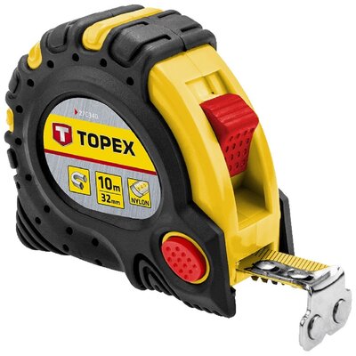 Topex Miara zwijana stalowa 10 m x 32 mm, magnes TOP-27C340