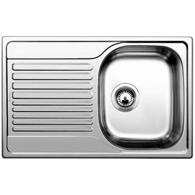 Blanco TIPO 45S COMPACT stal gładka matowa 513441