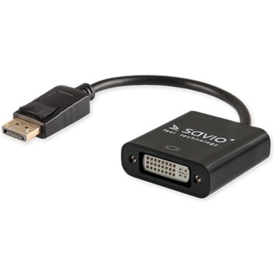 Elmak SAVIO CL-91 Adapter DisplayPort do DVI 24-pin żeński