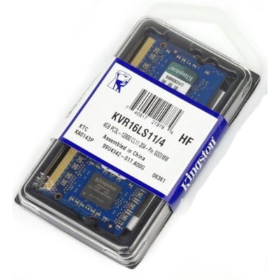 Kingston 4GB KVR16LS11/4 DDR3