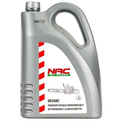 NAC Olej do prowadnic i łańcuchów 5l (O-MO-005NAC)