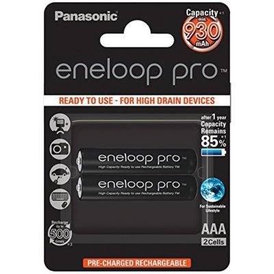 Panasonic Eneloop Pro BK-4HCDE/2BE 930mAh AAA 2szt (156616)