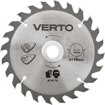 Verto Tarcza do cięcia 61H106 180 x 30 mm do pilarki widiowa