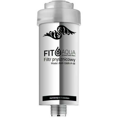 FITAQUA FITAQUA Filtr prysznicowy FITAQUA metalizowany + AGD 70% taniej na czwarty najtańszy produkt! AWF-SWR-P-M AWF-SWR-P-M