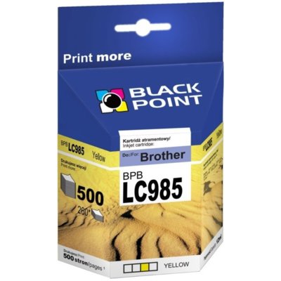 Black Point BPBLC985XLY zamiennik Brother LC985Y