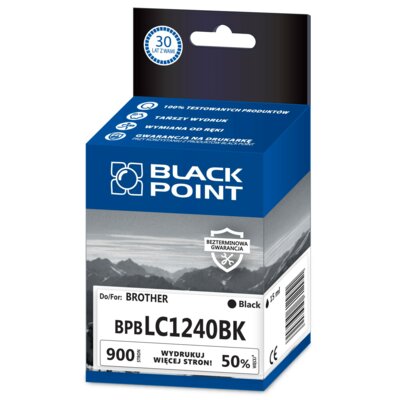 Black Point BPBLC1240BK zamiennik Brother LC1240BK