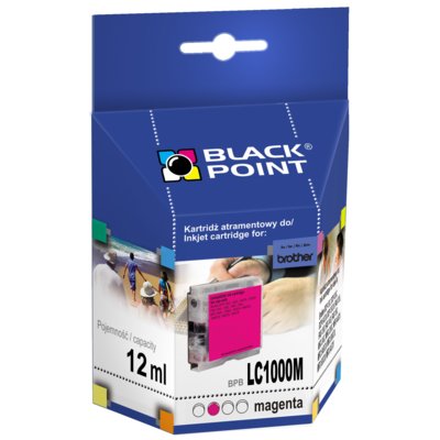 Black Point BPBLC1000M zamiennik Brother LC1000 M