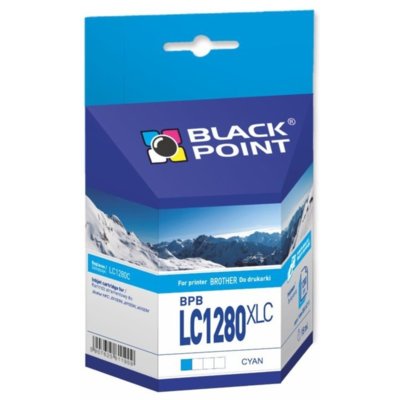Black Point BPBLC1280XLC zamiennik Brother LC1280C